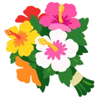 ibisco + mazzo di fiori