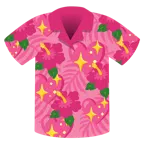 ibisco + cuore che luccica