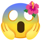 ibisco + faccina terrorizzata