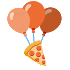Luftballon + Pizza