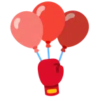 Luftballon + Boxhandschuh