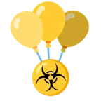 Luftballon + Biogefährdung