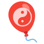 Luftballon + Yin und Yang