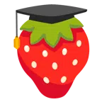 Doktorhut + Erdbeere