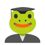 Doktorhut + Frosch