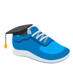 Doktorhut + Sportschuh