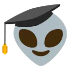 Doktorhut + Außerirdischer
