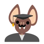 Doktorhut + Fledermaus