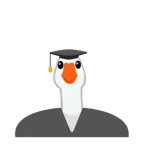 Doktorhut + Gans