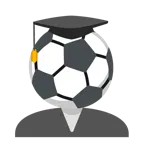 Doktorhut + Fußball