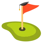 Doktorhut + Golffahne