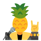 Mikrofon + Ananas