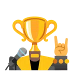 Mikrofon + Pokal