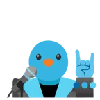 Mikrofon + Vogel