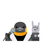 Mikrofon + Pinguin