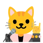 Mikrofon + Katzengesicht