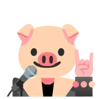 Mikrofon + Schweinegesicht