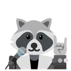 Mikrofon + Waschbär