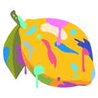 Mischpalette + Zitrone