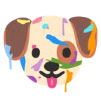 Mischpalette + Hundegesicht