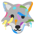 Mischpalette + Wolf