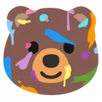 Mischpalette + Bär