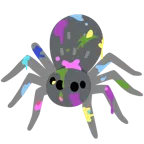 Mischpalette + Spinne