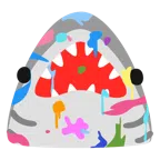 Mischpalette + Hai
