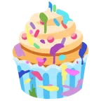 Mischpalette + Cupcake