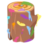 Mischpalette + Holz