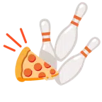 bovling + pizza dilimi