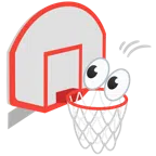 Basketball + Augen
