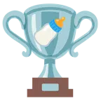 Pokal + Babyflasche