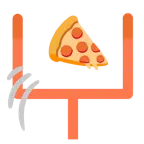 Football + Pizza