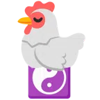 ไก่ + หยินหยาง