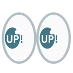 occhi + pulsante UP!