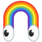 occhi + arcobaleno