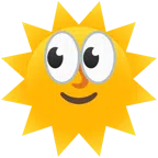 occhi + faccina sole