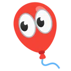occhi + palloncino
