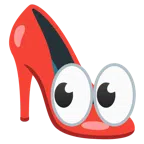 occhi + scarpa con il tacco