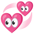 occhi + cuori che girano