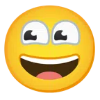 occhi + faccina con sorriso e occhi sorridenti