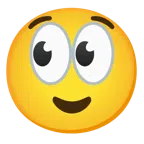 occhi + faccina sollevata