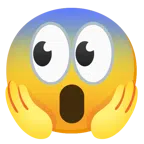 occhi + faccina terrorizzata
