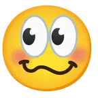 occhi + faccina stordita