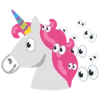occhi + unicorno