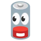 occhi + batteria scarica