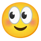 occhi + faccina sorridente
