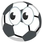 occhi + pallone da calcio