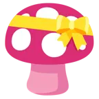 cuore con fiocco + fungo